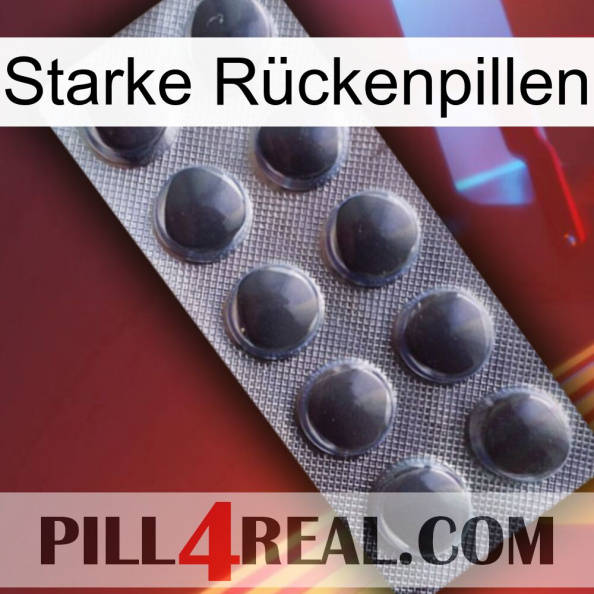 Starke Rückenpillen 30